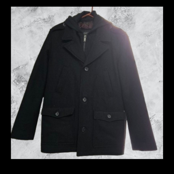 GUESS Pea Coat size M - Picture 1 of 3